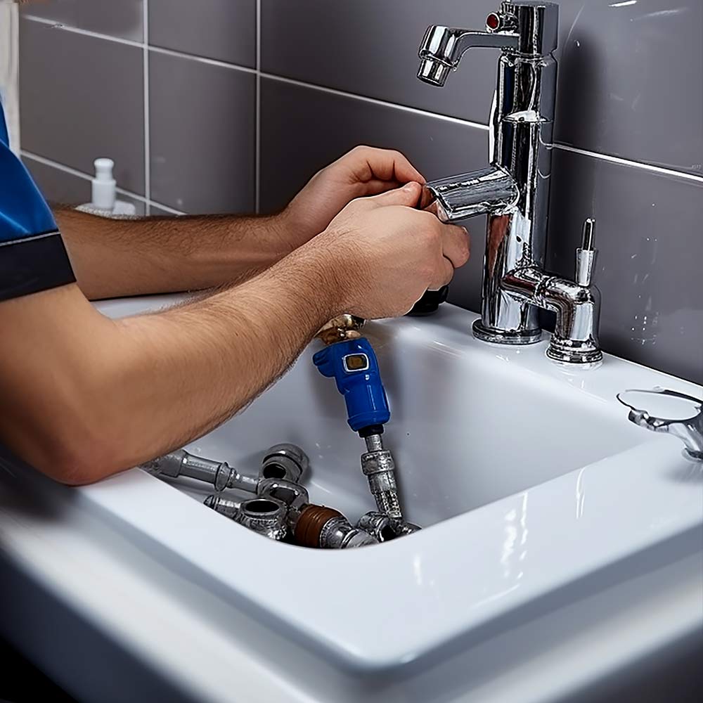 un-idraulico-professionista-un-bagno-moderno Impianti idraulici Sassari: Energeo Srl